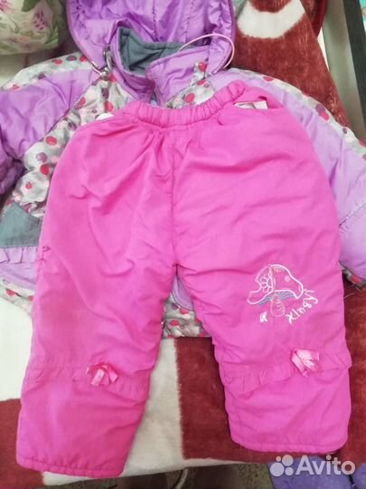 Вещи пакетом от 6 месяцев до года на девочку