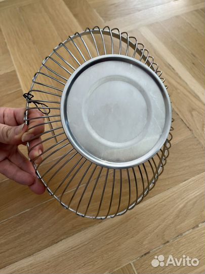 Фруктовница хлебница Олесси 25 см сталь