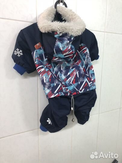 Утепленный комбинезон для собак