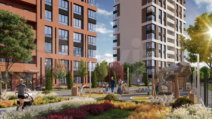 1-к. квартира, 41,5 м², 23/24 эт.