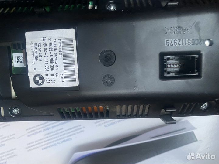 Монитор bmw e60