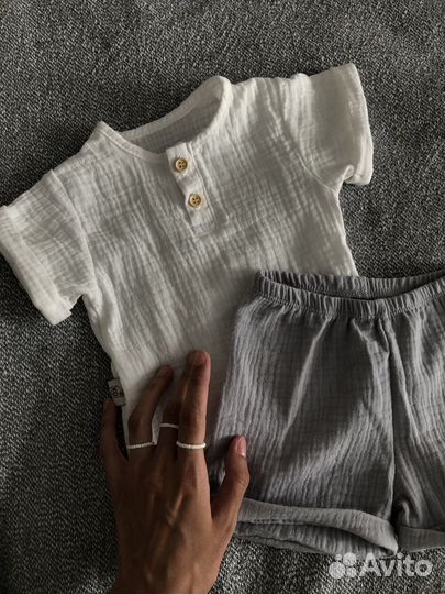 Муслиновый костюм детский