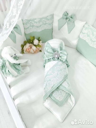 Бортики в кроватку