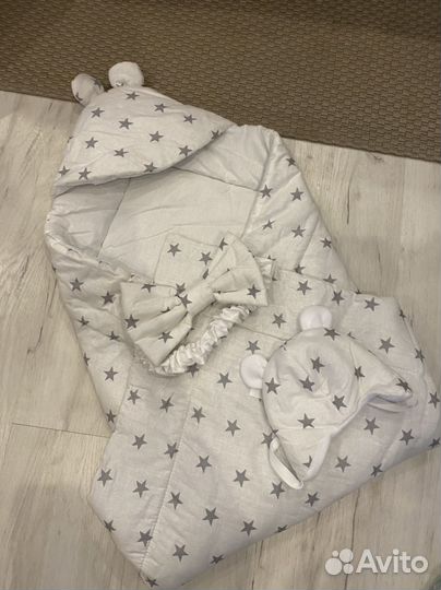 Конверт одеяло на выписку