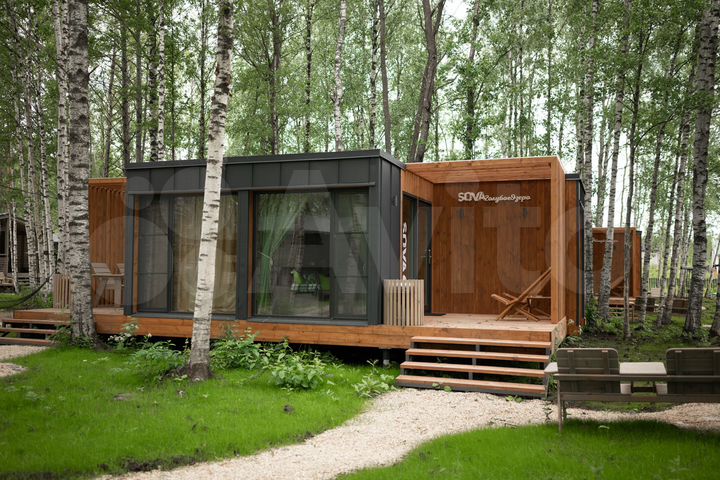 Коттедж 24 м² на участке 6 сот.