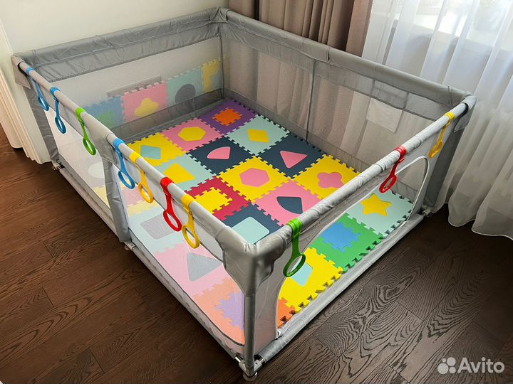 Большой детский манеж