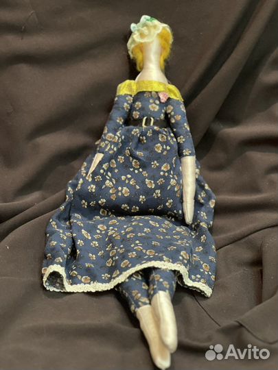 Текстильная кукла тильда ручной работы