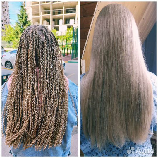 Плетение афрокос