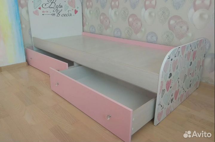 Кровать подростковая Малибу