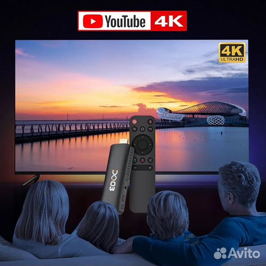 SMART tv приставка 4k Android 10