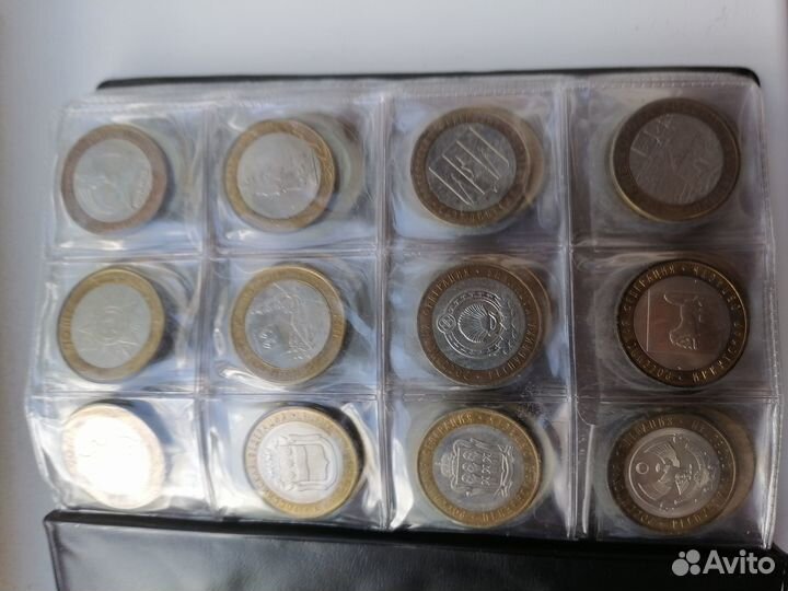 Монеты десятки биметалл