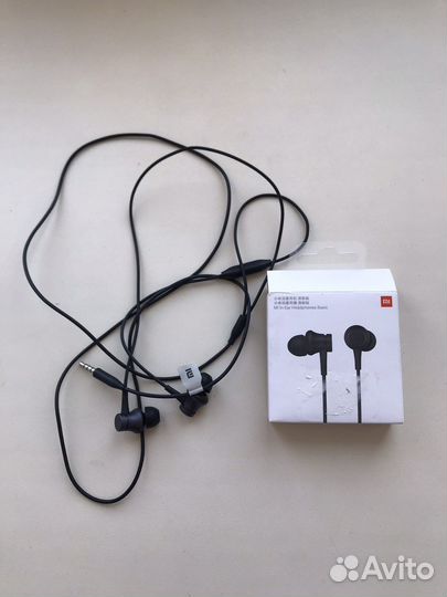 Наушники xiaomi mi in-ear headphones basic