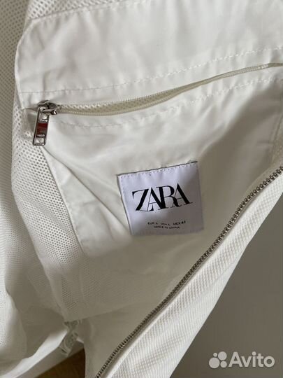 Бомбер куртка ветровка летняя мужская Zara L 48