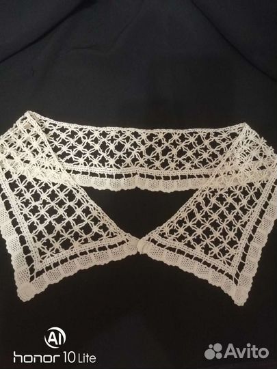 Воротник вязаный крючком