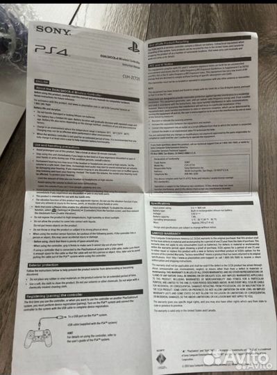 Геймпад ps4 в корпусе ps5