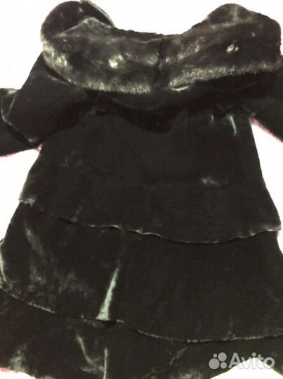 Шуба мутоновая с капюшоном 46,48