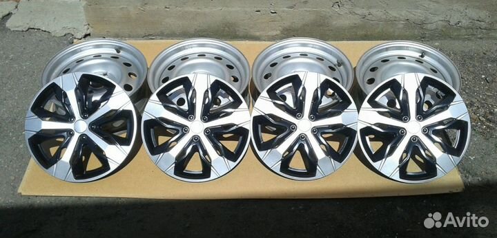 Диски Р15 на ford-peugeot-citroen-fiesta