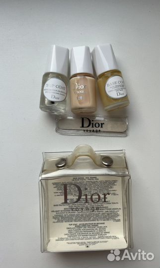 Dior лак для ногтей набор миниатюра