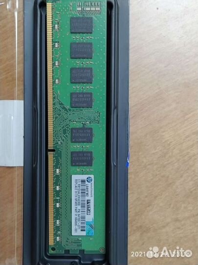 Модуль памяти HP 4GB PC3L-10600-E HP PN: 647657-07