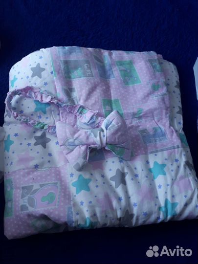 Конверт на выписку зимний для девочки