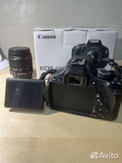 Зеркальный фотоаппарат canon eos 600d kit 18 55 ii