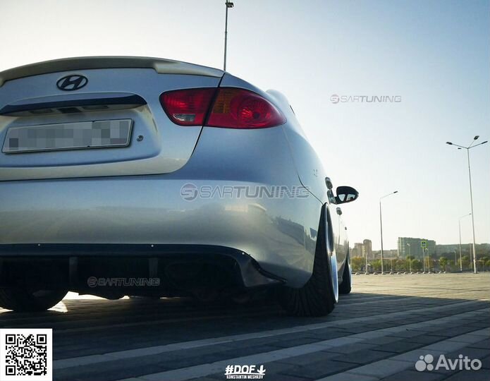 Спойлер Хендай Элантра Hyundai Elantra HD 4