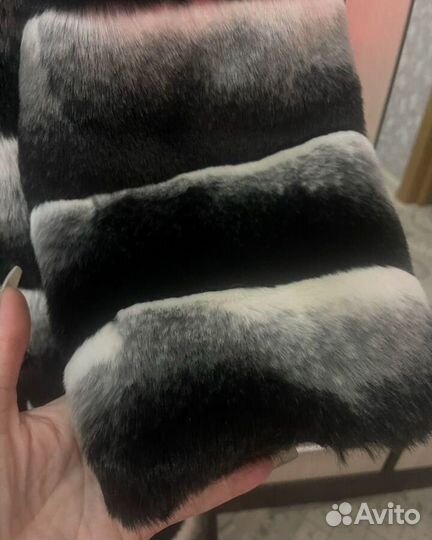 Шуба под шиншиллу женская