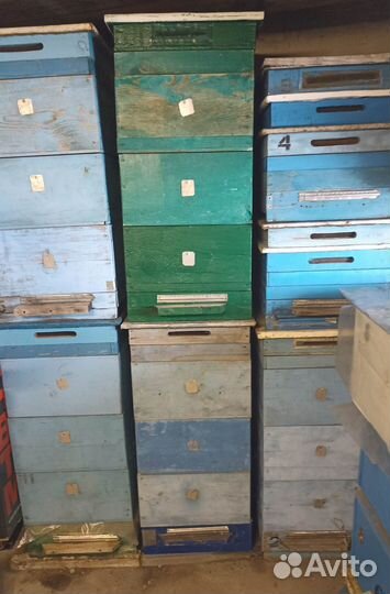 Десяти рамочные ульи для пчел