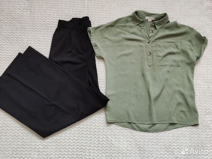 Блузка рубашка Ostin женская XS вискоза