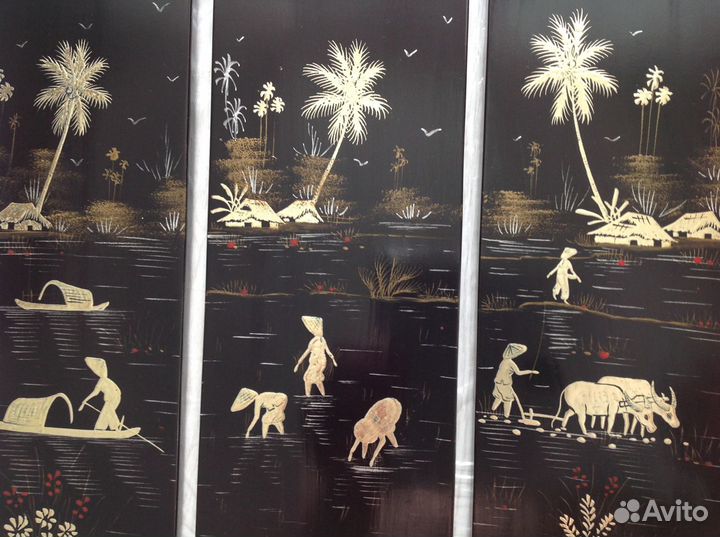 Винтажпанно Вьетнам 70 год