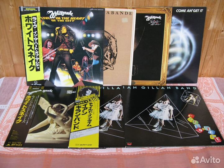 Whitesnake, Ian Gillan Band, Jon Lord LP винил
