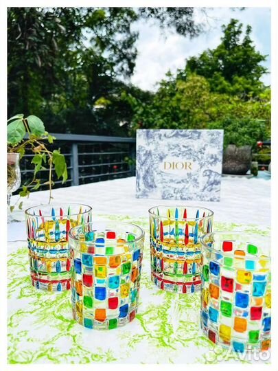 Набор стаканы dior