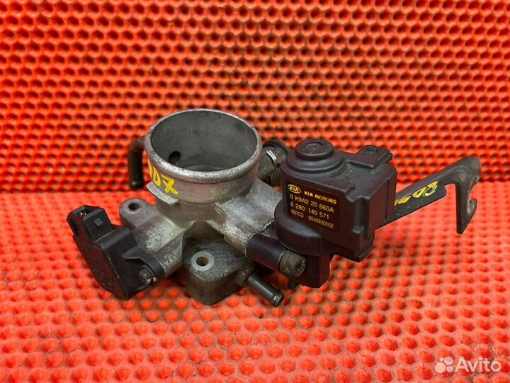 Заслонка дроссельная Kia Spectra SD S5D 0K30E-1364