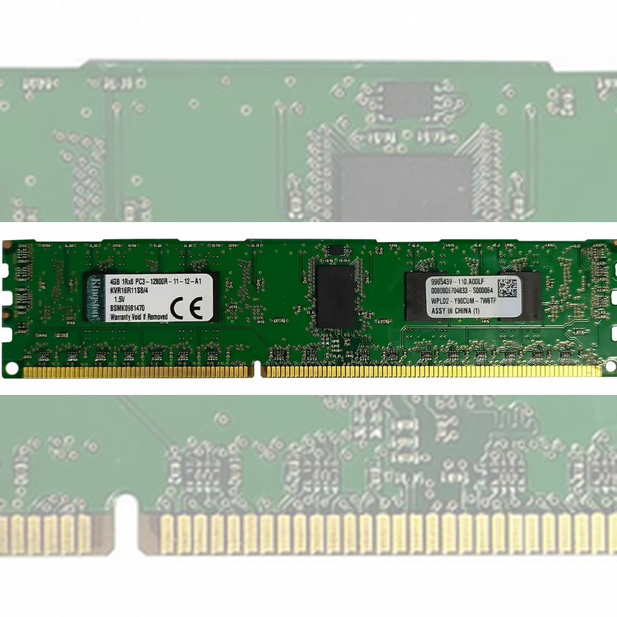 [KVR16R11S8/4] Оперативная Память Kingston 4gb Kvr16r11s8/4