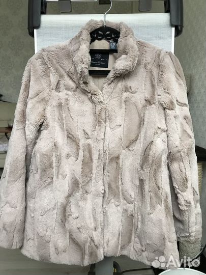 Шубка искусственная для девочки zara 152