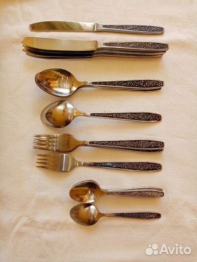 Ложки, вилки, ножи, нержавейка