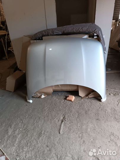 Капот ваз 2110 серебристый завод