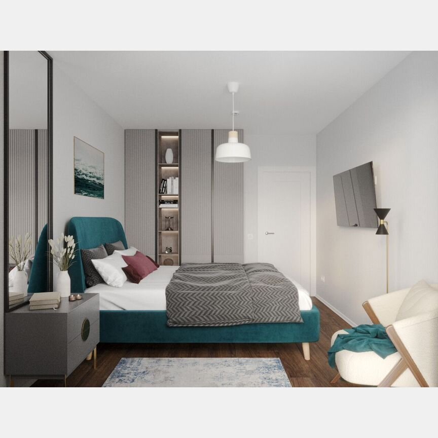 1-к. квартира, 34,7 м², 12/16 эт.