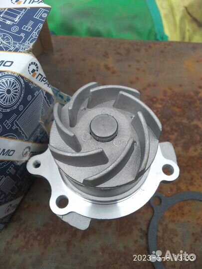 Новая помпа ваз 2112 16кл. Прамо водяной насос ваз