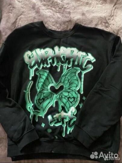 Свитшот h&m/ Джинсы h&m