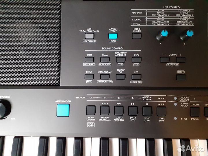 Синтезатор yamaha psr e473