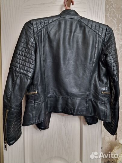 Куртка кожаная женская MNG