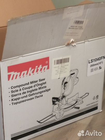 Торцовочная пила Makita LS 1040 FN