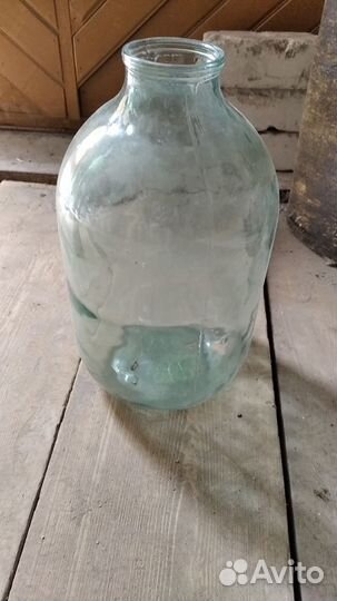 Банка 10 литров стеклянная