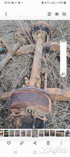 Ось для прицепа камаз евро бу