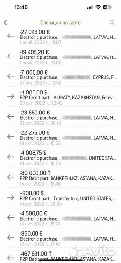 Оплата картой за рубежом