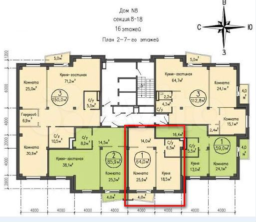 план 14 этажного дома с одним подъездом. секционный дом планировка. план подъезда. планировка 6 квартир на этаже. жк свобода 56а тула.