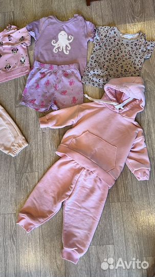 Пакет одежды на девочку 74-80