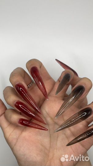 Маникюр crazy nails наращивание дизайны