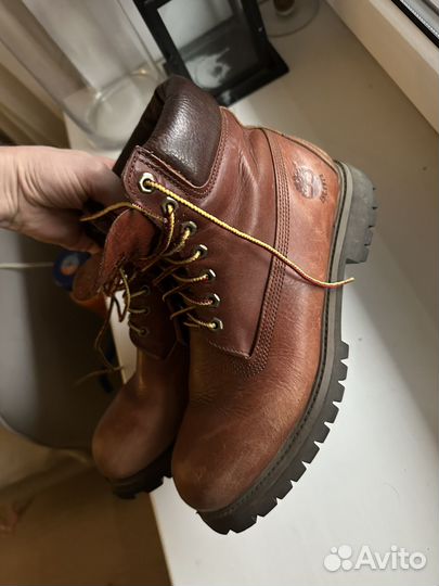 Ботинки timberland кожаные 29см